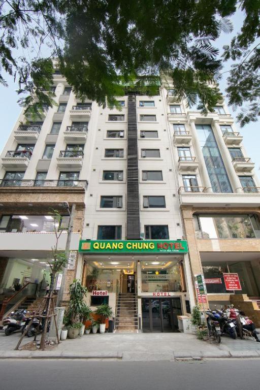 Quang Chung Hotel - 56 Le Van Thiem - By Bay Luxury Hanoi Dış mekan fotoğraf