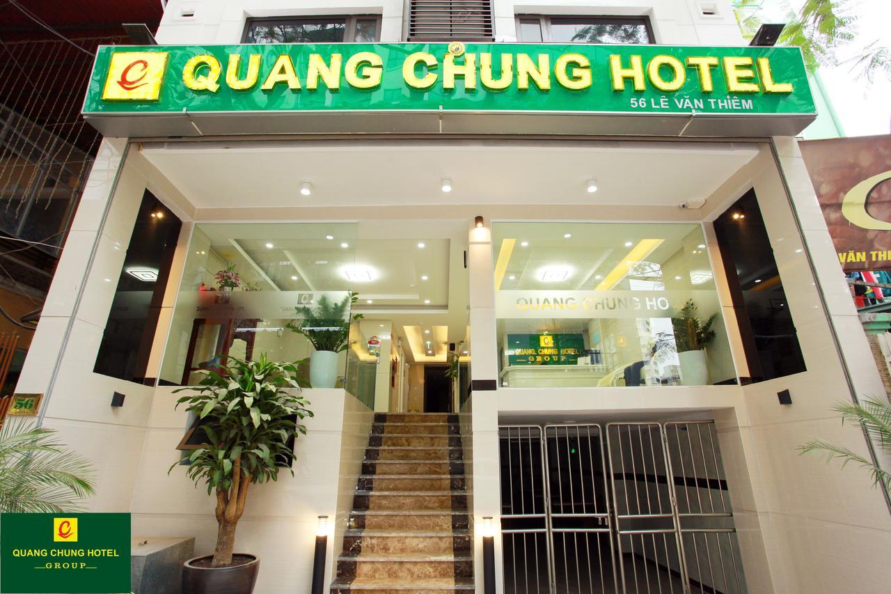 Quang Chung Hotel - 56 Le Van Thiem - By Bay Luxury Hanoi Dış mekan fotoğraf
