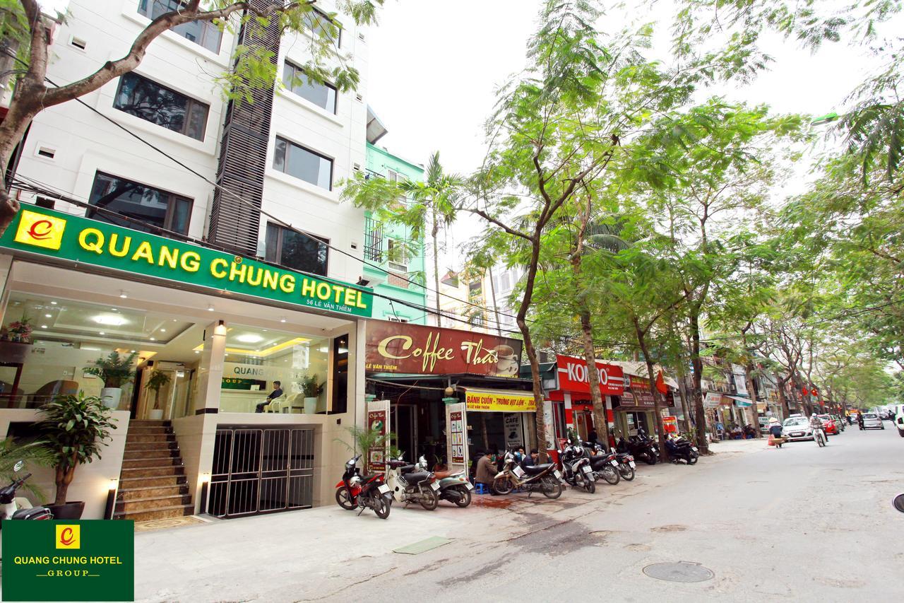 Quang Chung Hotel - 56 Le Van Thiem - By Bay Luxury Hanoi Dış mekan fotoğraf