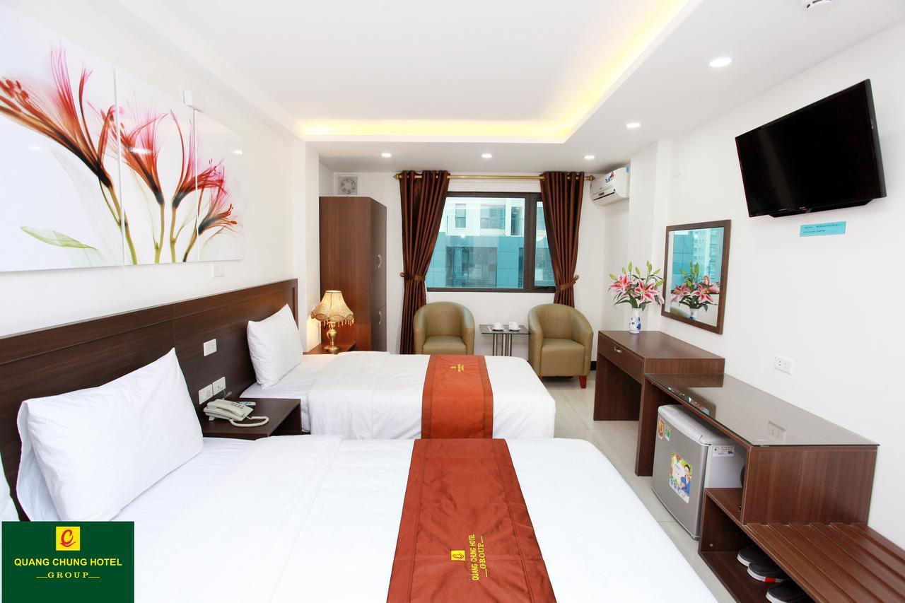 Quang Chung Hotel - 56 Le Van Thiem - By Bay Luxury Hanoi Dış mekan fotoğraf