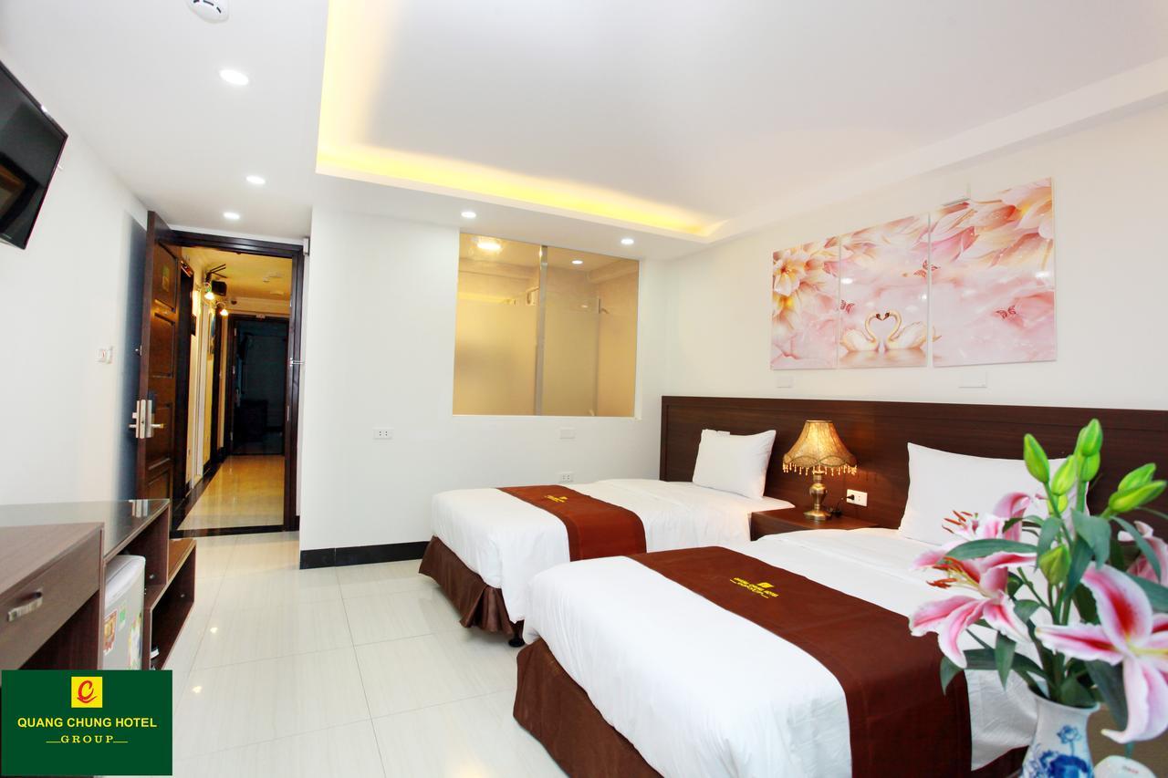 Quang Chung Hotel - 56 Le Van Thiem - By Bay Luxury Hanoi Dış mekan fotoğraf
