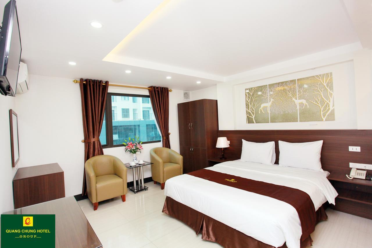 Quang Chung Hotel - 56 Le Van Thiem - By Bay Luxury Hanoi Dış mekan fotoğraf