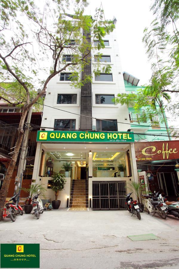 Quang Chung Hotel - 56 Le Van Thiem - By Bay Luxury Hanoi Dış mekan fotoğraf