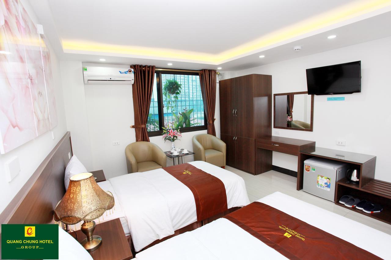 Quang Chung Hotel - 56 Le Van Thiem - By Bay Luxury Hanoi Dış mekan fotoğraf