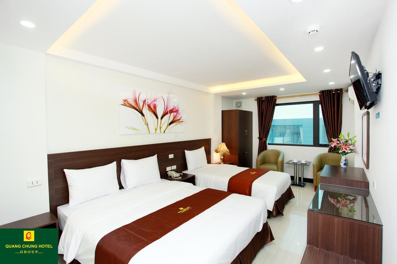 Quang Chung Hotel - 56 Le Van Thiem - By Bay Luxury Hanoi Dış mekan fotoğraf